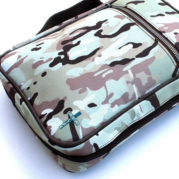 Montana West Green Camo Camouflage Pattern Print Canvas Bible Cover & Bookmark main image 14